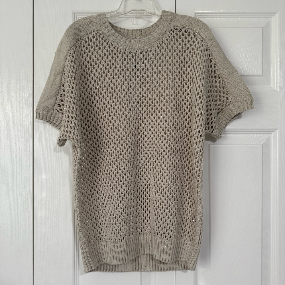 Women’s Beige Knit Top